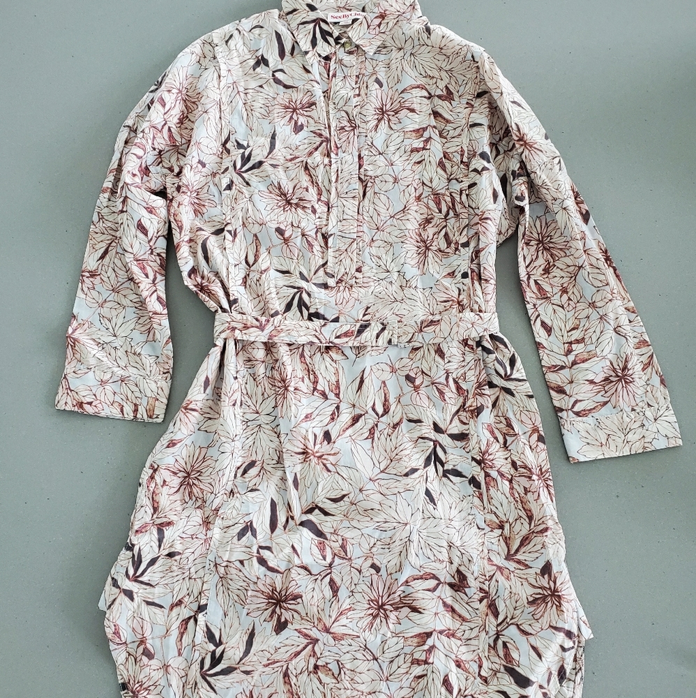SeeByChloe 100% light weight cotton dress. Size 8.